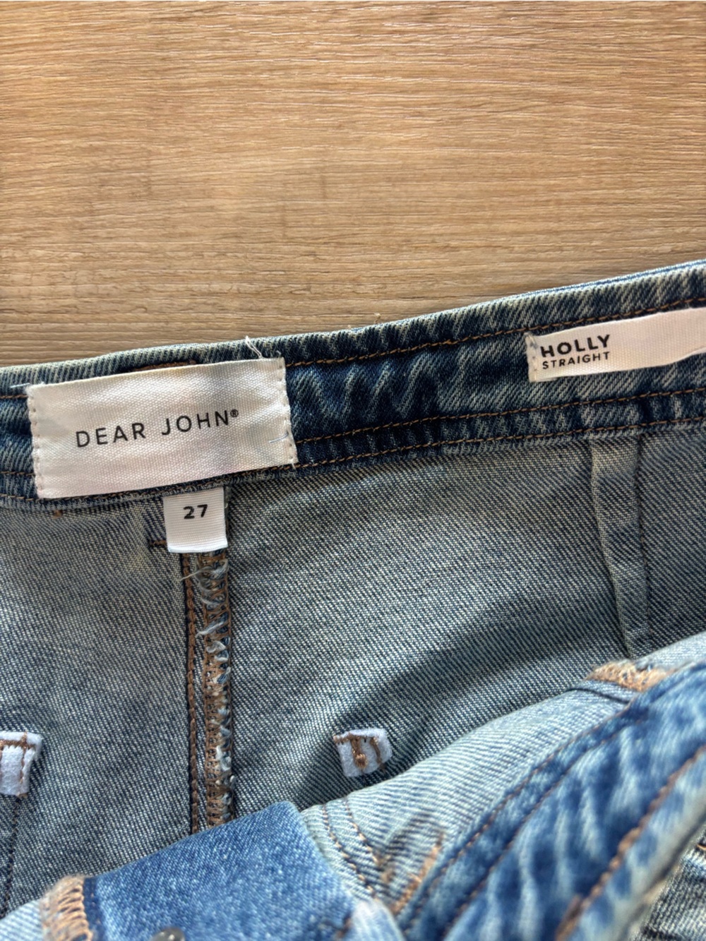 2 Pair - Dear John wide leg pants & straight leg jeans - Picture 7 of 7